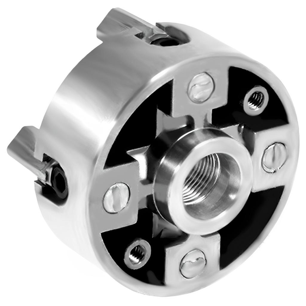 Uchwyt tokarski 4-szczękowy, samocentrujący uchwyt tokarski ze stopu cynku, klucz i korbowód, akcesoria tokarskie, tokarka do obróbki drewna