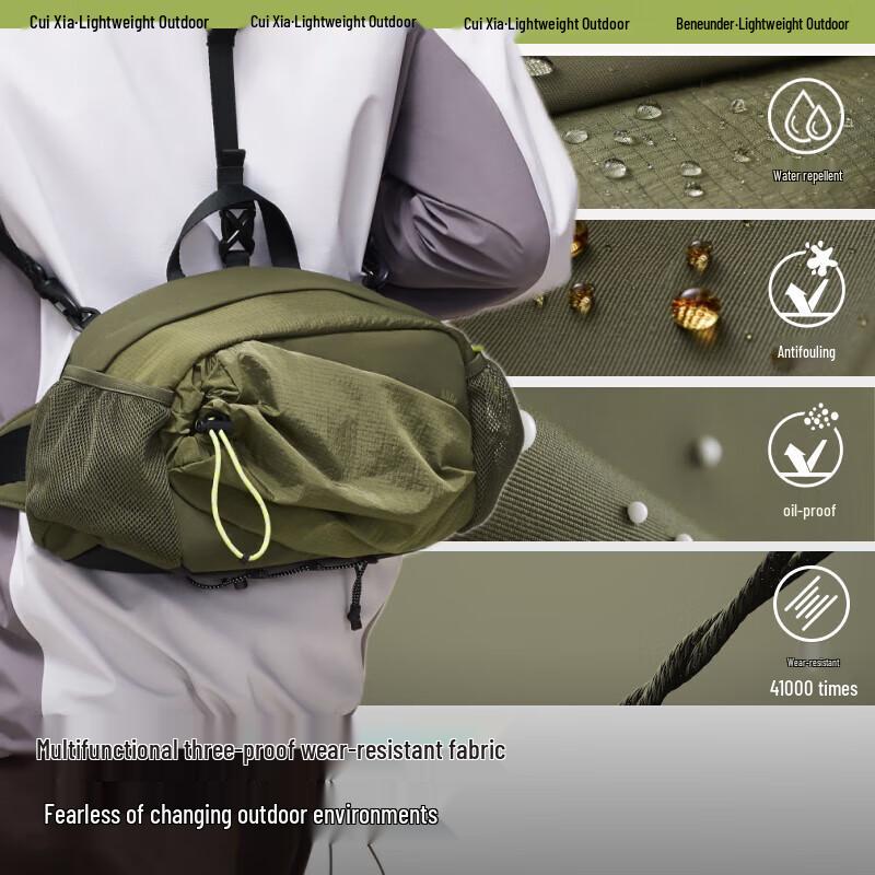 Банан под легким уличным рюкзаком