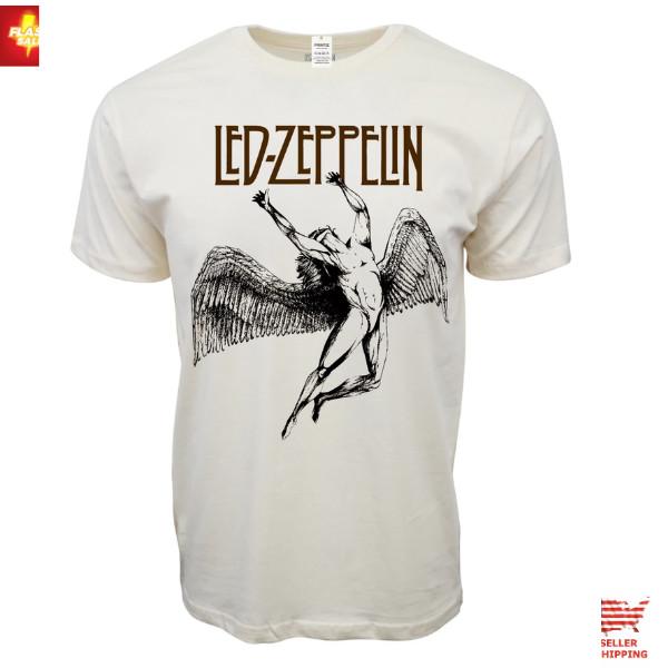 Trending Led Zeppelin Zoso Natural Graphic T shirt Unisex T-Shirt XXXXL