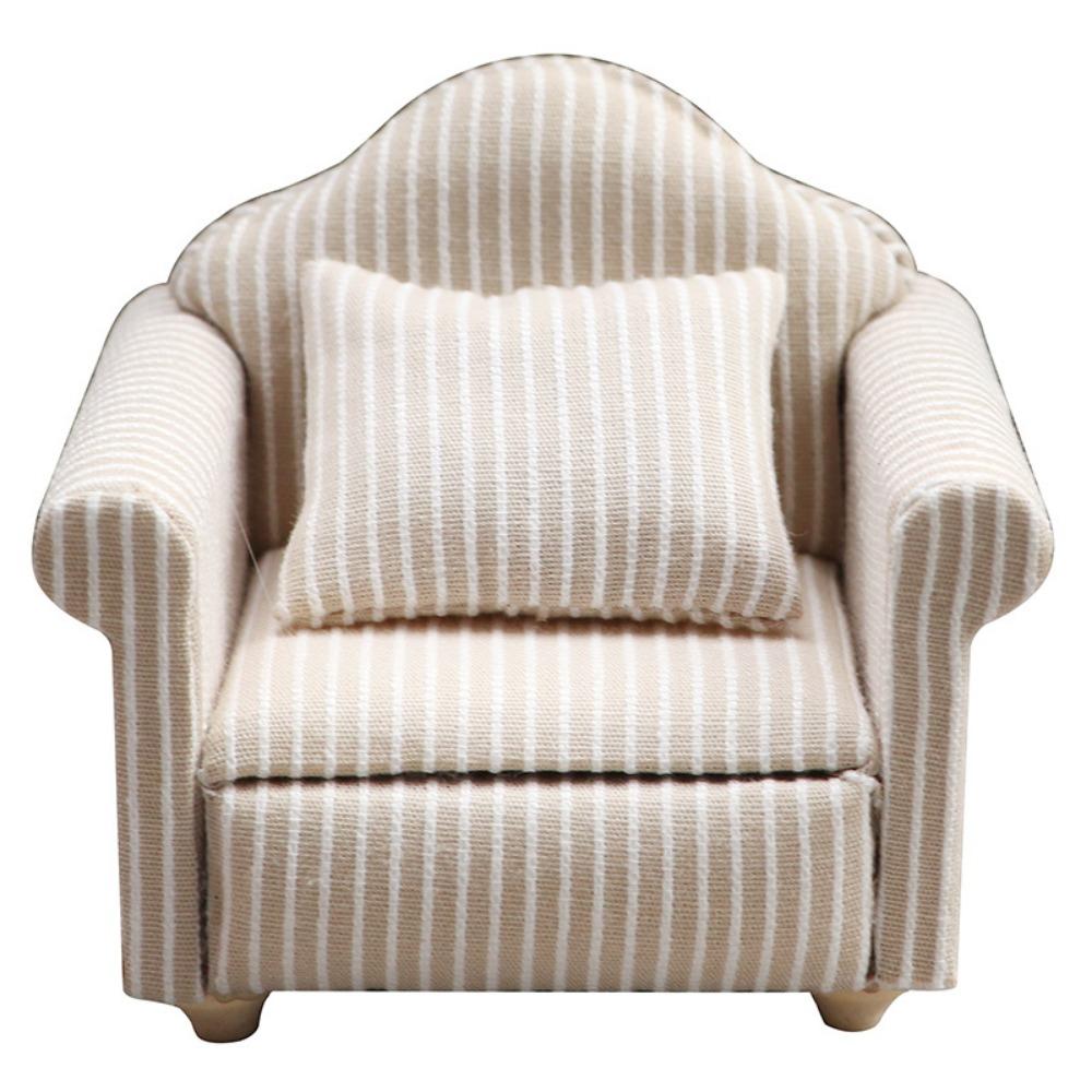 Mini 1:12 Dolls Sofa Pillows Set Miniature Doll House Accessories Children Toys Gift