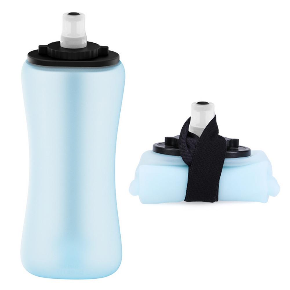 350ml Capacity Foldable Water Bottle Lightweight Travel Foldable Cup  Cycling Activities