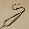 Women's Handmade Hetian Jade Woven Chain Necklace