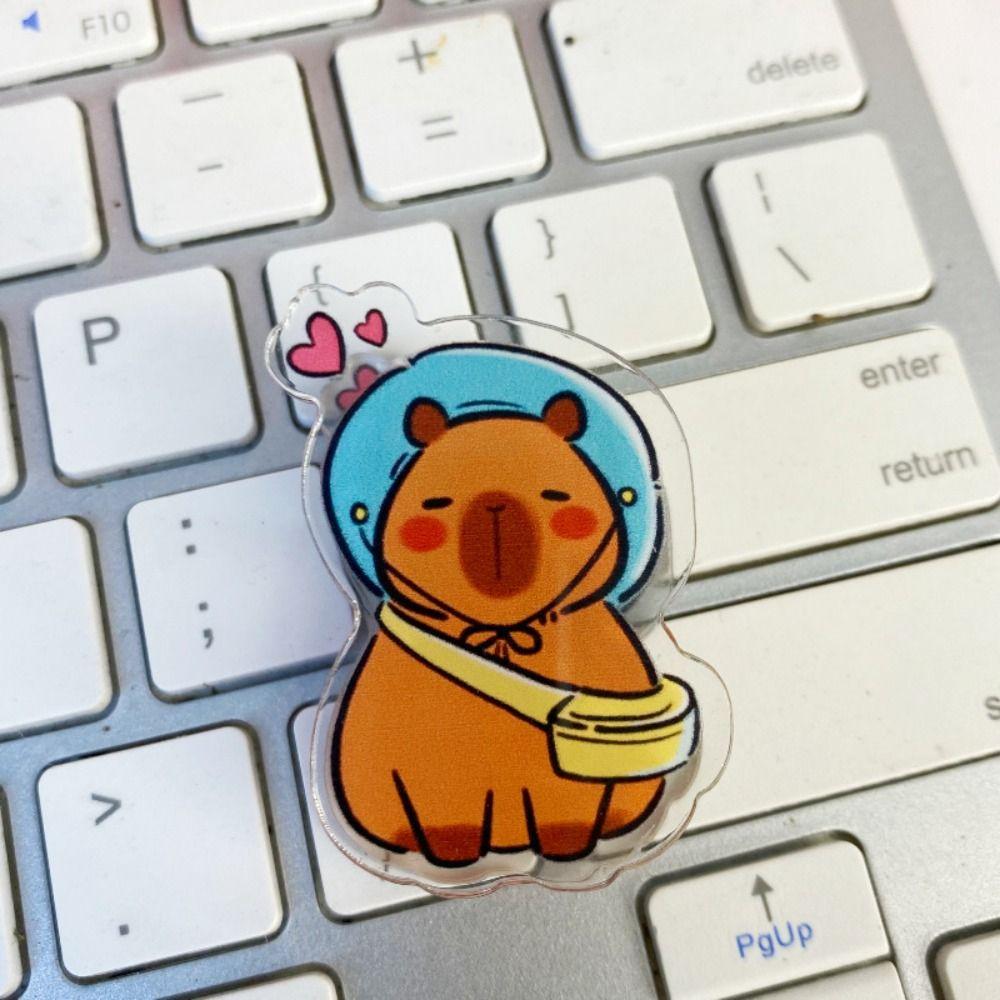Paperclip Cartoon Memo Clip Capybara PP Clip Kawaii  Scrapbook/Notebook Decoration