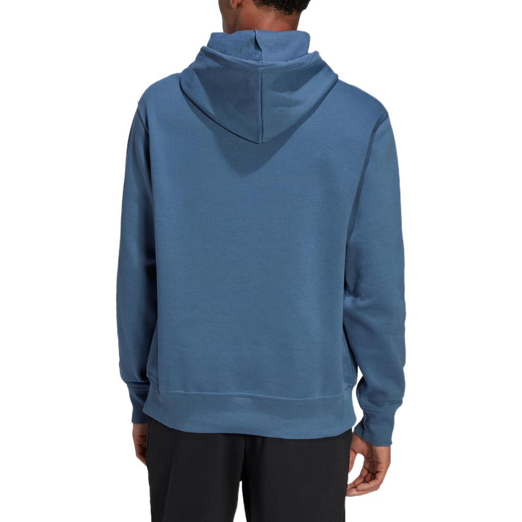 adidas Sweatshirts Unisex Blue Hooded Moderate Regular HL9382