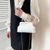 Clasp Frame Embroidery Chinese Style Handbag Purse Large Capacity Hanfu Shell Handbag Polyester Luxury Ladies Clutch Bag Girls