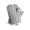 1PC Thickened Thermal Insulation Gloves Kitchen Microwave Oven Anti-scalding Baking Cotton and Linen Gloves