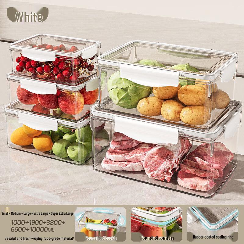 ZISIZ Large Refrigerator Food Storage Container