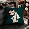 Cartoon Character Dazai OOsamu Pillow Case Sofa Living Room Bedroom Headboard Backrest Cushion Square Cushion Nap Time