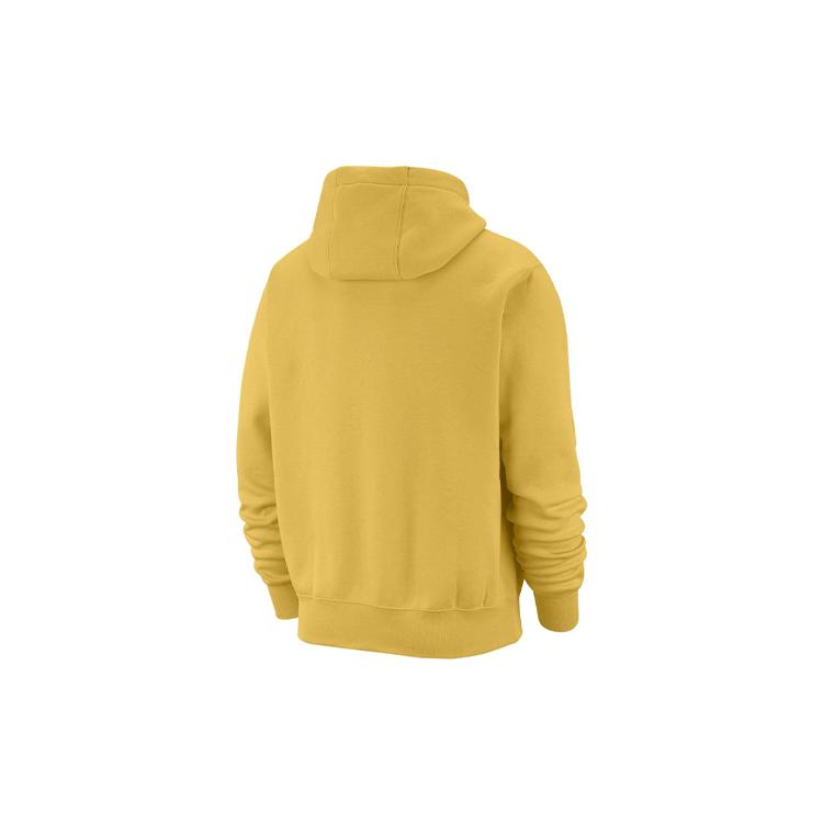 Nike Sweatshirts Men's Sun Dazed Yellow Hooded Moderate Regular BV2974-761