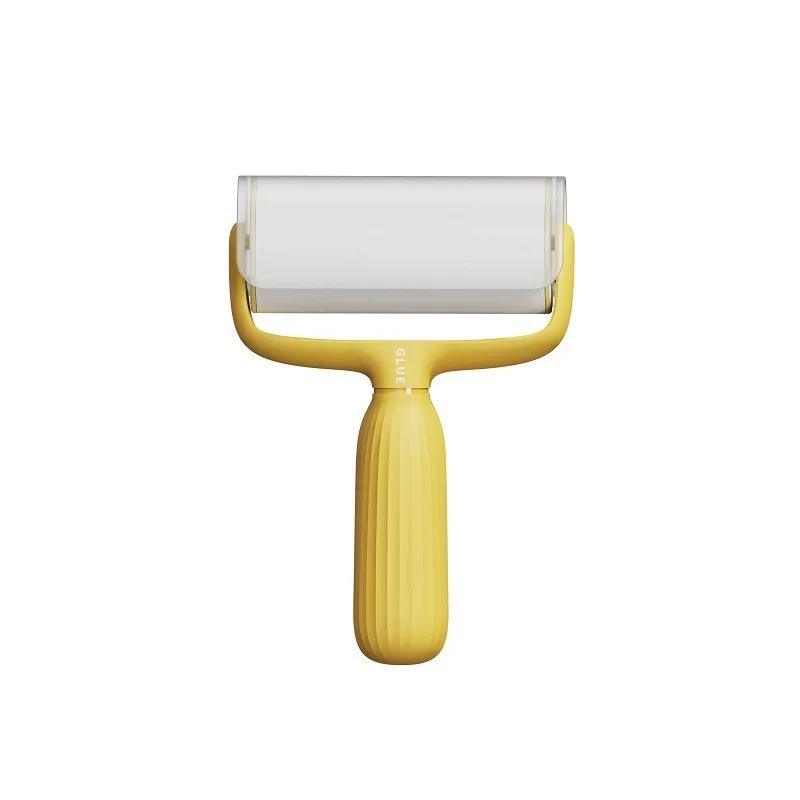 Tearable Lint Rollers Sticky Paper Pet Cat Hair Remover Dust Wiper Clothes Carpet Tousle Removal Replaceable Cleaning Brush Tool