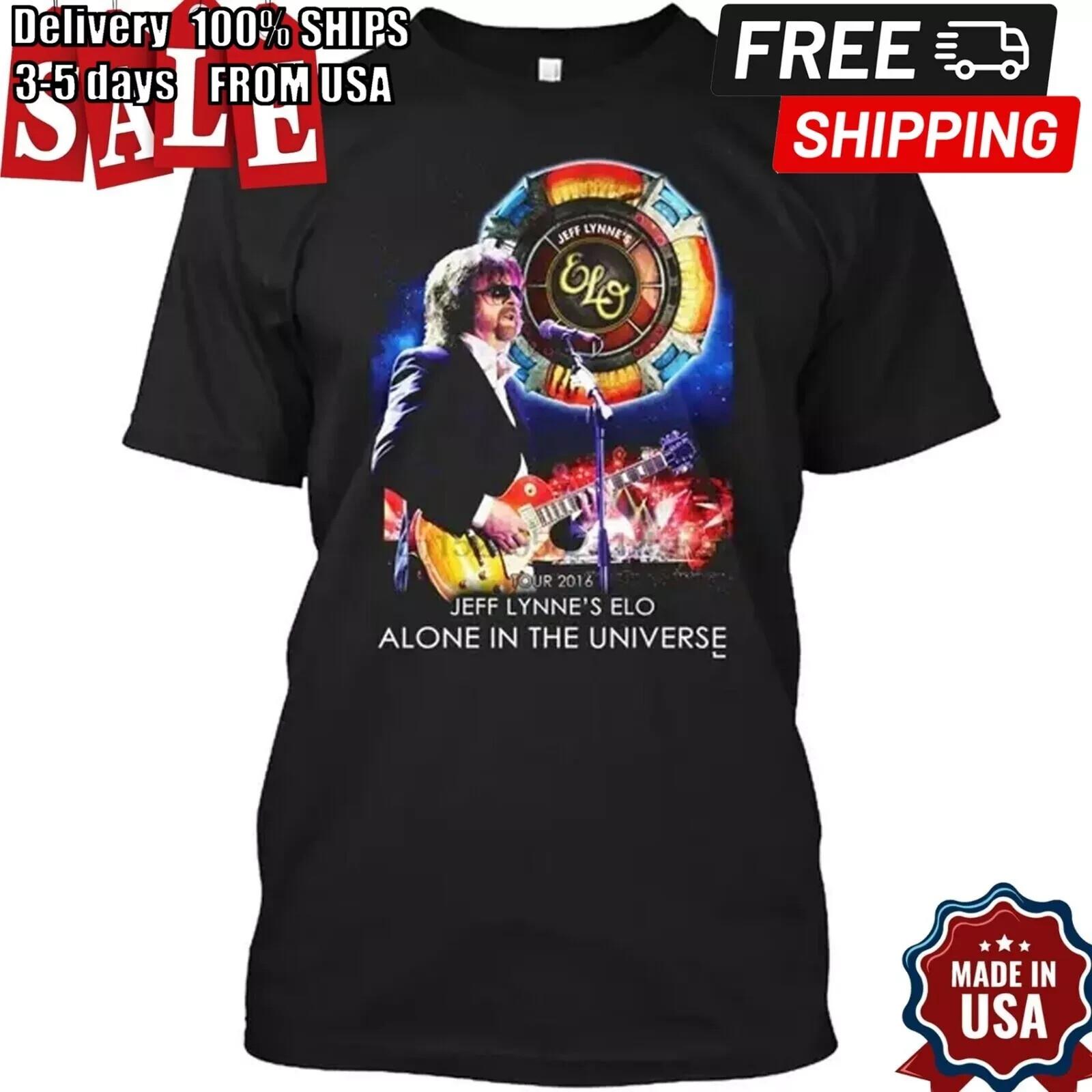 Rare Jeff Lynne Electric Light Orchestra Tee ELO Unisex Men All Size 6D598 XXXXL