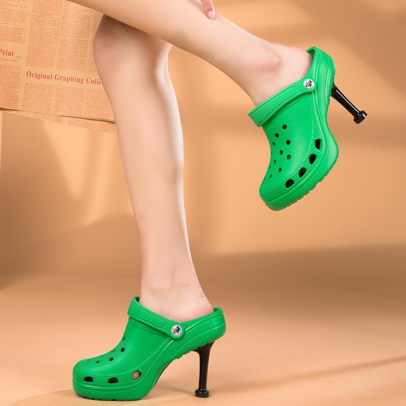 Sandalias de Mujer Novedades 2022 Sandalias de Tacón Alto Creativas Personalizadas Zapatos de Verano para Señoras