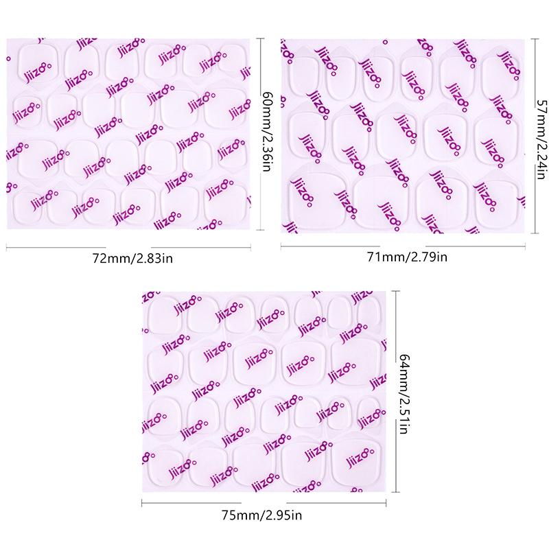 240/300Pcs Double Sided Adhesive Glue Sticker Sticky Tape Nail Glue For Fake Designs False Nails Art Tips Acrylic Manicure