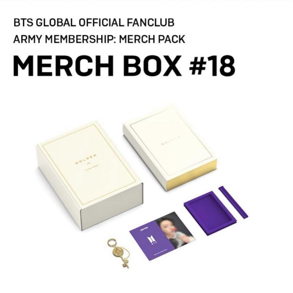 [USED] BTS FC Limited March BOX 18 Jungkook