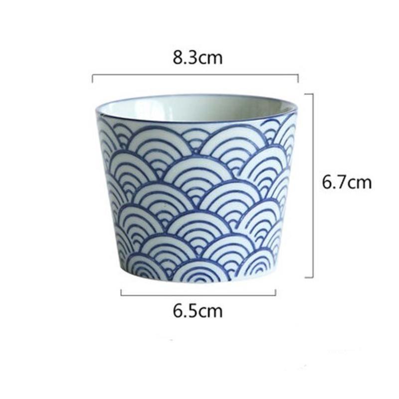 Japanese Ceramic Table Valve Simple Mouth Cups Tea Cups Mouth Cups Soba Sauce Cups