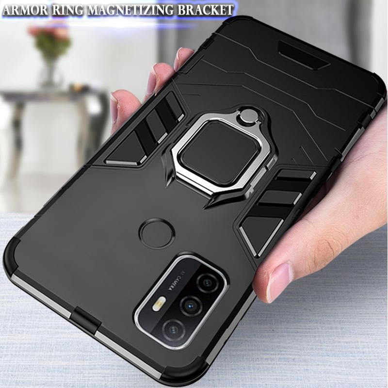 Armor Case For OPPO A52 A72 A92 A32 A33 A53 A73 A93 A54 A74 A94 A95 A96 4G 5G Back Cover for Realme C35 9i 9 Pro Plus Phone Case