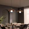 Nordic Retro Solid Wood Chandelier: Homestay, Bedroom, Bedside, Teahouse, Study, Bar Light
