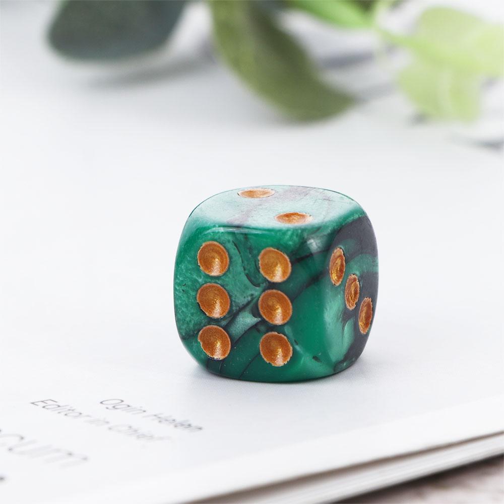 Entertainment Playing Games Family Party Square Point Dice Round Edges Dice D6 Dice 6 Sided Dice