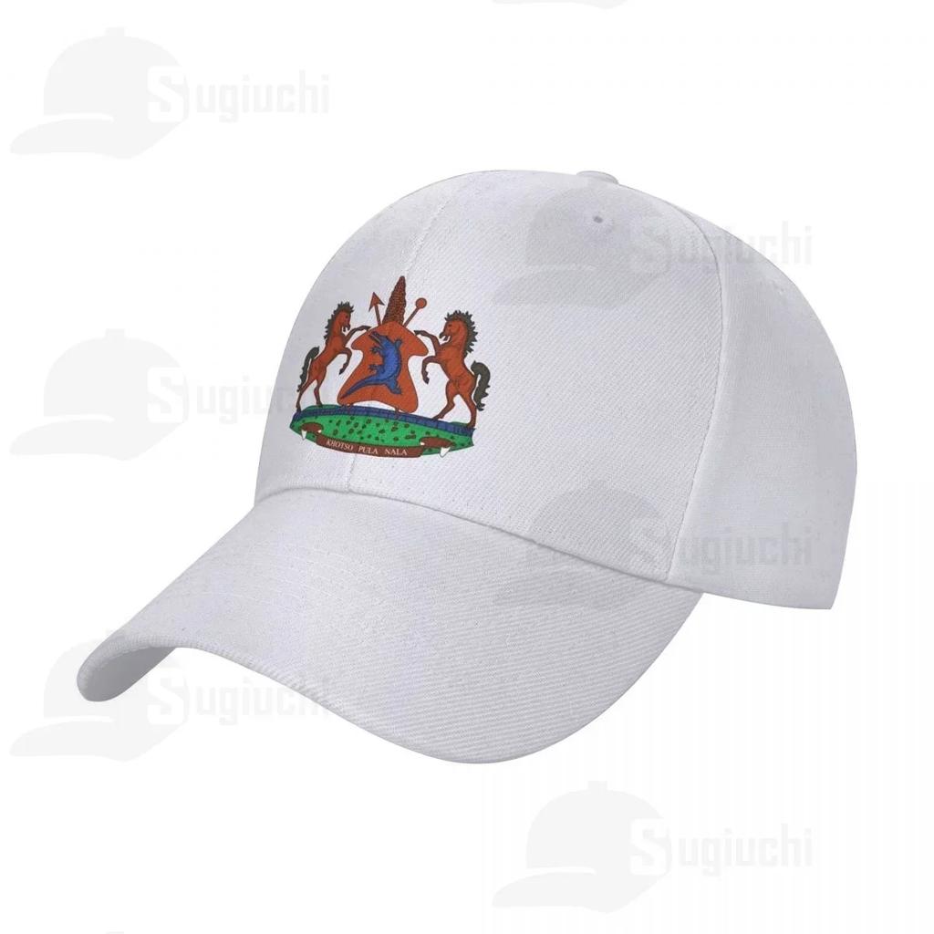 2025 National Emblem Of Lesotho Coat Of Arms Sun Baseball Cap Dad Hats Adjustable For Unisex WoUnisex Unisex Outdoor Hat