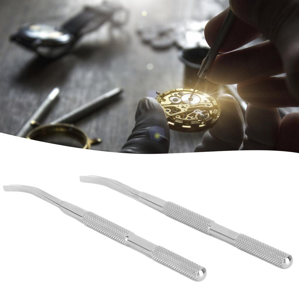 Uhrstiftentferner Stahlnadelstange Zeigerabzieher Öffner Uhrmacher Reparaturwerkzeuge
