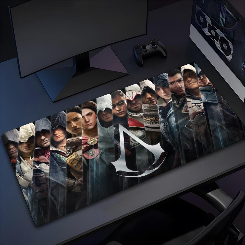 A-Assassins Creeds Mouse Pad High Quality Natural Rubber Mouse Pad The Most Professional Washable Laptop Mouse Pad