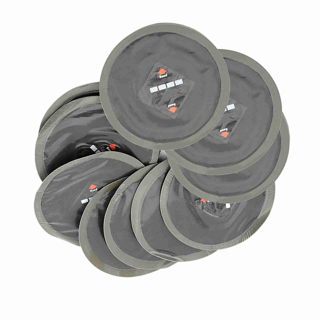 10Pcs 90mm Car Natural Rubber Tire Tyre Puncture Repair Cold Roud Patch Tubeless Patches