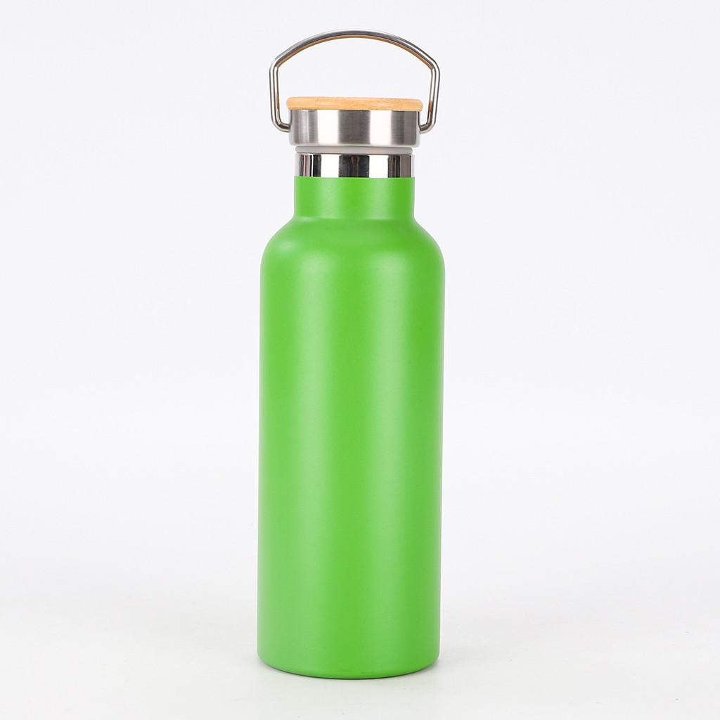 Modern 304 Stainless Steel Vacuum Travel Mug With Handle For Outdoor Hiking And Sports