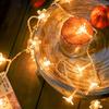 Cherry Blossom Fairy Lights, Battery Operated, Yellow Flower LED, Energy-Efficient, Plastic, for Home Garden, Wedding, Holiday, Christmas, Party, Outd