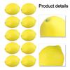 Artificial Lemon Decor Fake Lemon Props Foam Fruit Model