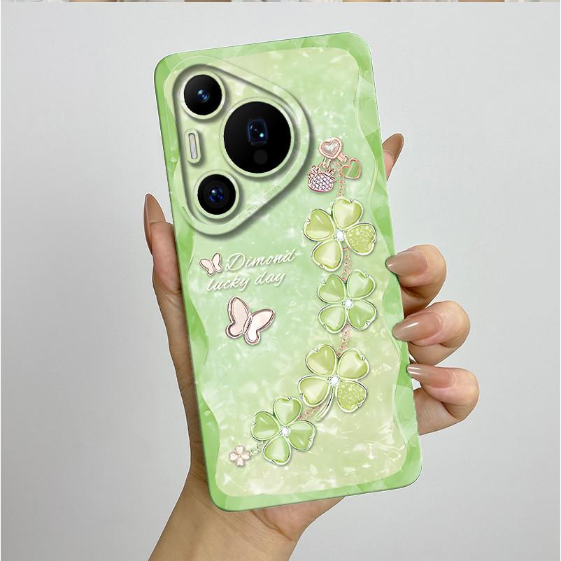 For Huawei Pura 70 Pro Case Pretty Butterfly Flower Soft Silicone Phone Case For Huawei Pura 70 Pura70 Pro 70Pro Plus Back Cover