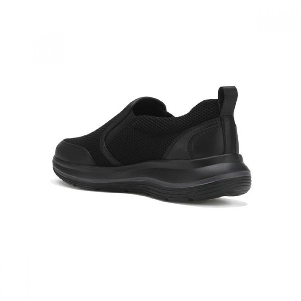 Vigevano Women S Comfort Daily Knit Slip On Black 03