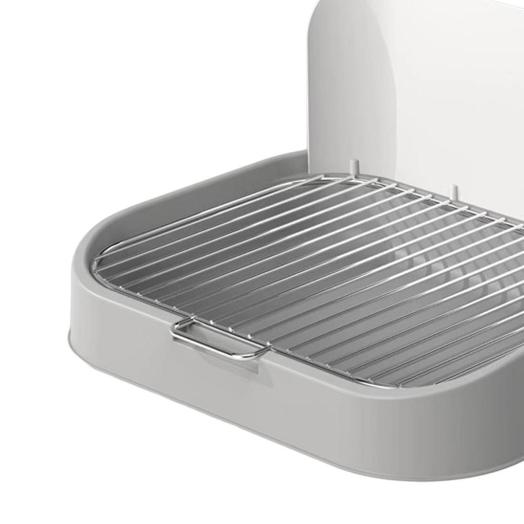 Pet Training Pads Holder with Simulated Wall Dog Litter Case Mesh Training Toilet Potty Tray for Small Dogs and Male Dogs