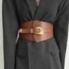 Retro Leather Elastic Waist Belt – Versatile Autumn/Winter Accessory