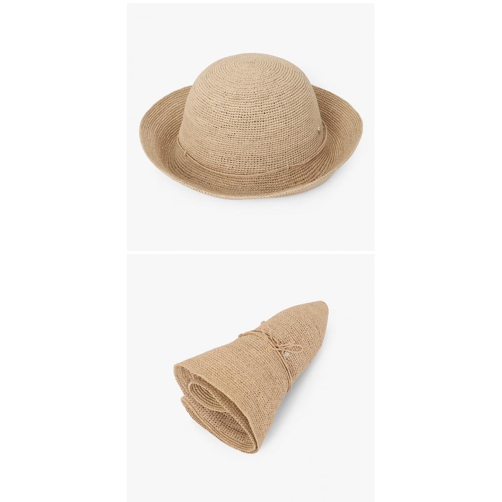 Helen Kaminski Villa 9 Natural Bucket Hat Hat50245