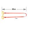 Leg Lifter Strap Adjustable for Wheelchair Getting In and Out of Bed Elderly Orange