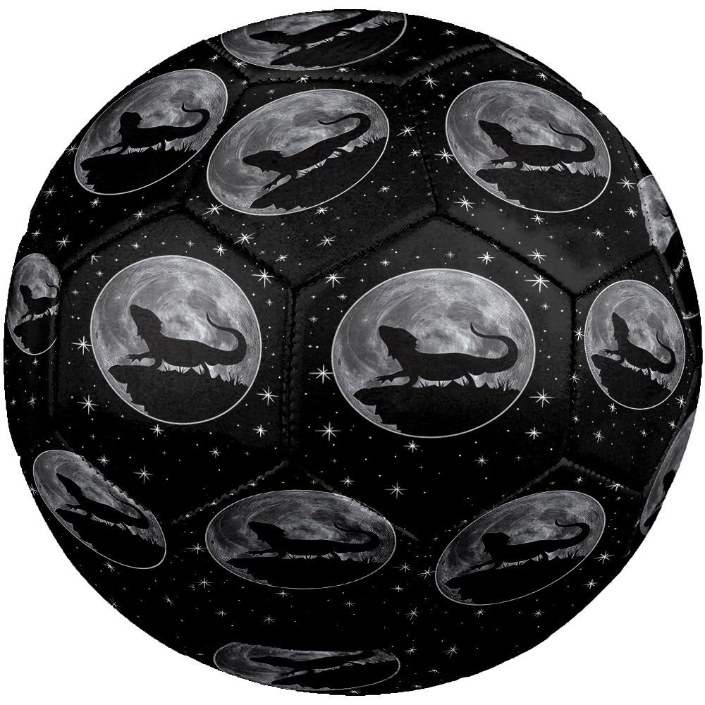 1pc Lizard Moon Night Size 5 Soccer Ball Professional Match Training Football Indoor &Outdoor Sports Ball Lightweight Durable C6557