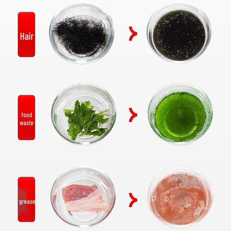 Čistič a uvolňovač potrubí: Rozpouští záchodové, kanalizační a kuchyňské ucpávky