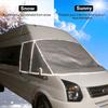 1pc RV Snow Cover Snow Shield Windshield Sunshade For Ford B-class RV V348 Campers