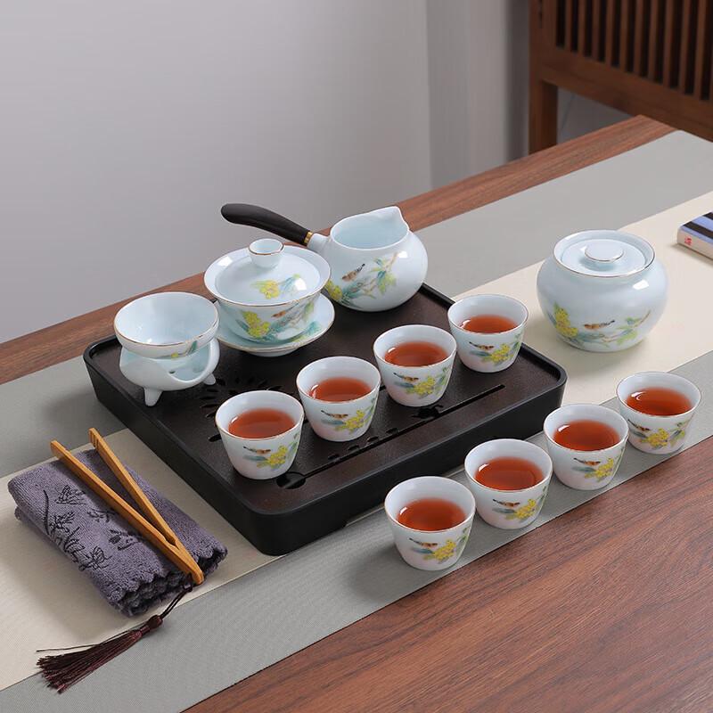Chaxun Portable White Porcelain Tea Set