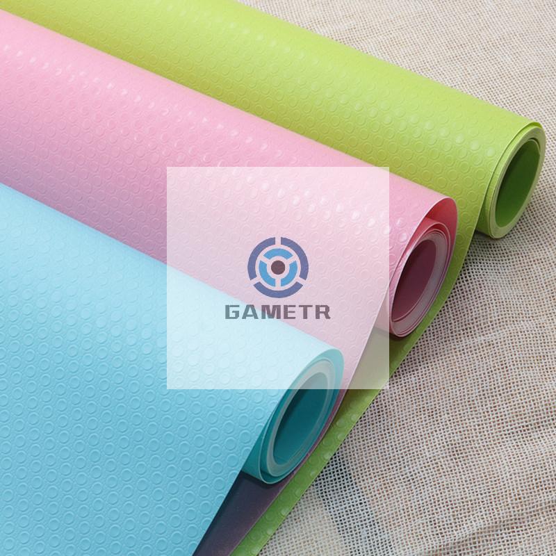10Pcs EVA Refrigerator Mats Oil Resistant Cuttable Cabinet Drawer Mats Easy Clean Placemats Thermal Insulation Coasters