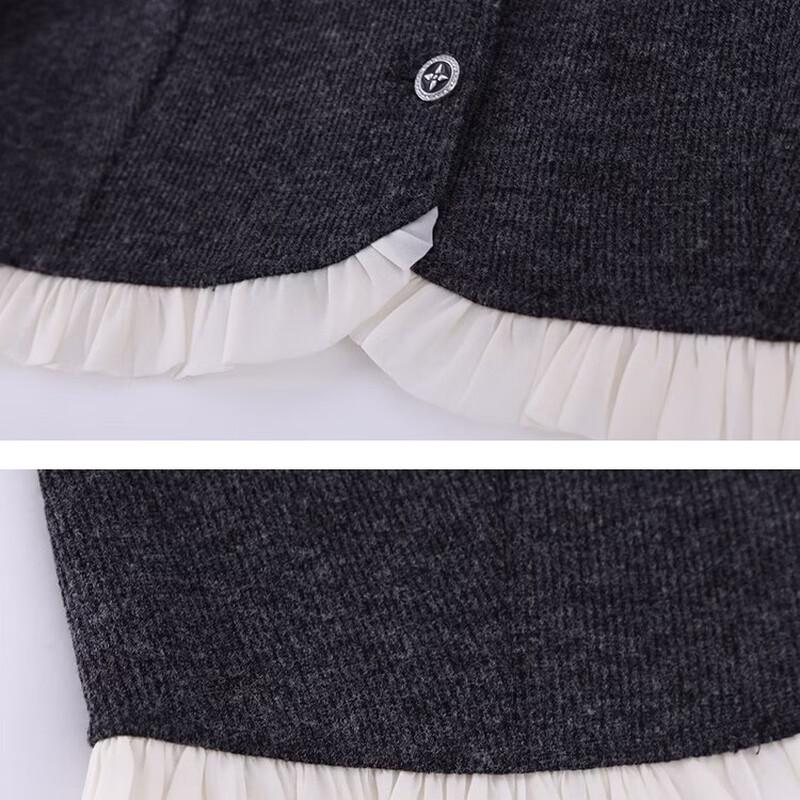 Xinfeiyu French Style Knit Two-Piece Set