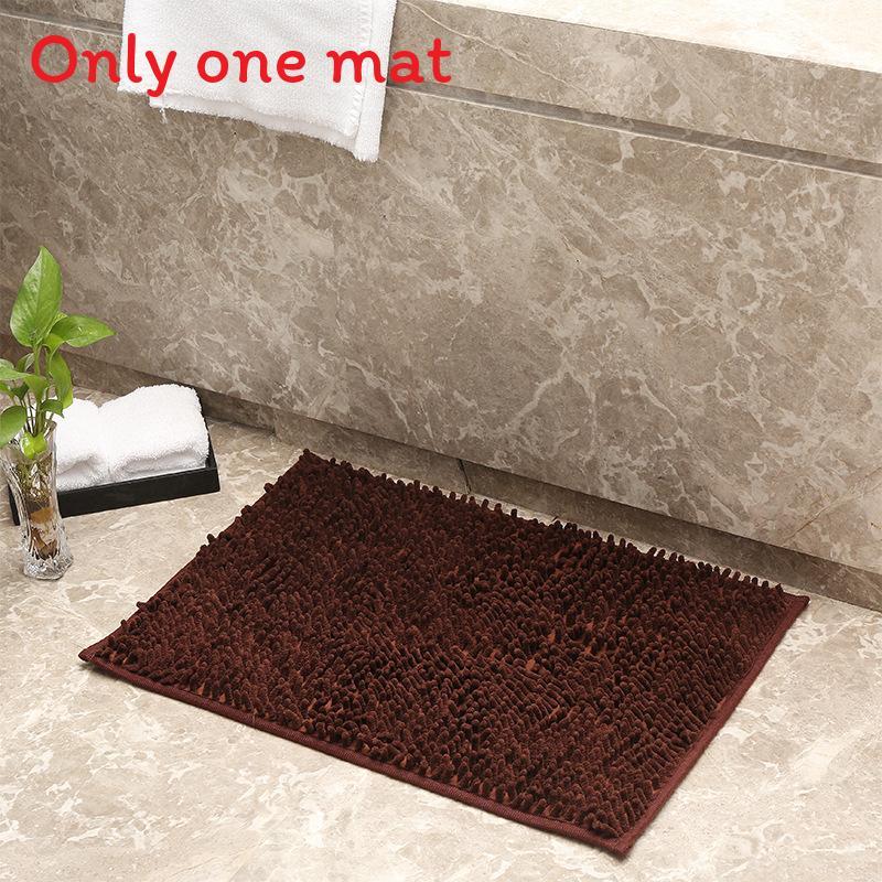 Moderne Polyester-Plüsch-Bodenmatte für Küche und Bad mit maschinenwaschbarem Design