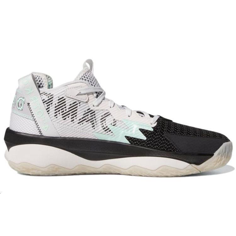 New Adidas Dame 8 Grey Black GY0379