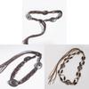 Bohemian Style Handwoven Waist Belt With Tie Closure For Vacation And Festival Wear