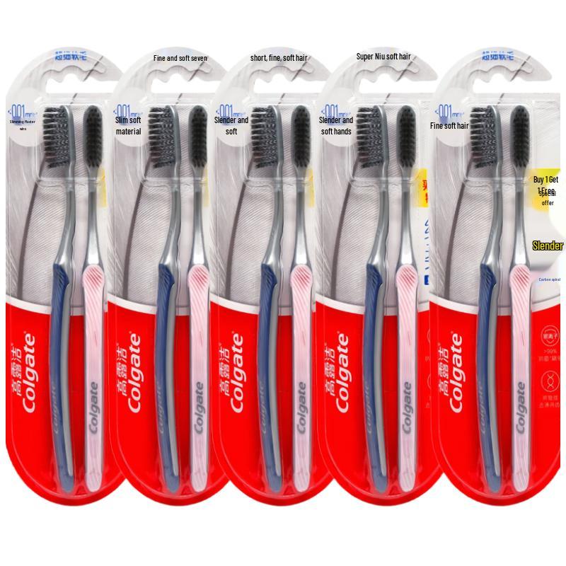 

Colgate Slim Soft Charcoal Toothbrush (10-Pack)