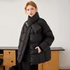 Damen 90% Daunen Designer Schalkragen Pufferjacke