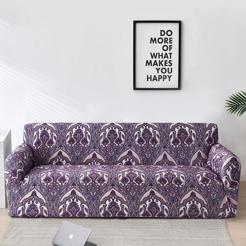 Floral Sofa Covers for Living Room Elastic Funda Sofa Sofa Slipcovers Towel Couch Cover Fundas Sofas Con Chaise Longue 1PC