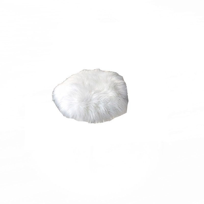 406090cm Tree Christmas Skirt Round Fluffy Faux Fur Xmas Floor Mat Cover Decor