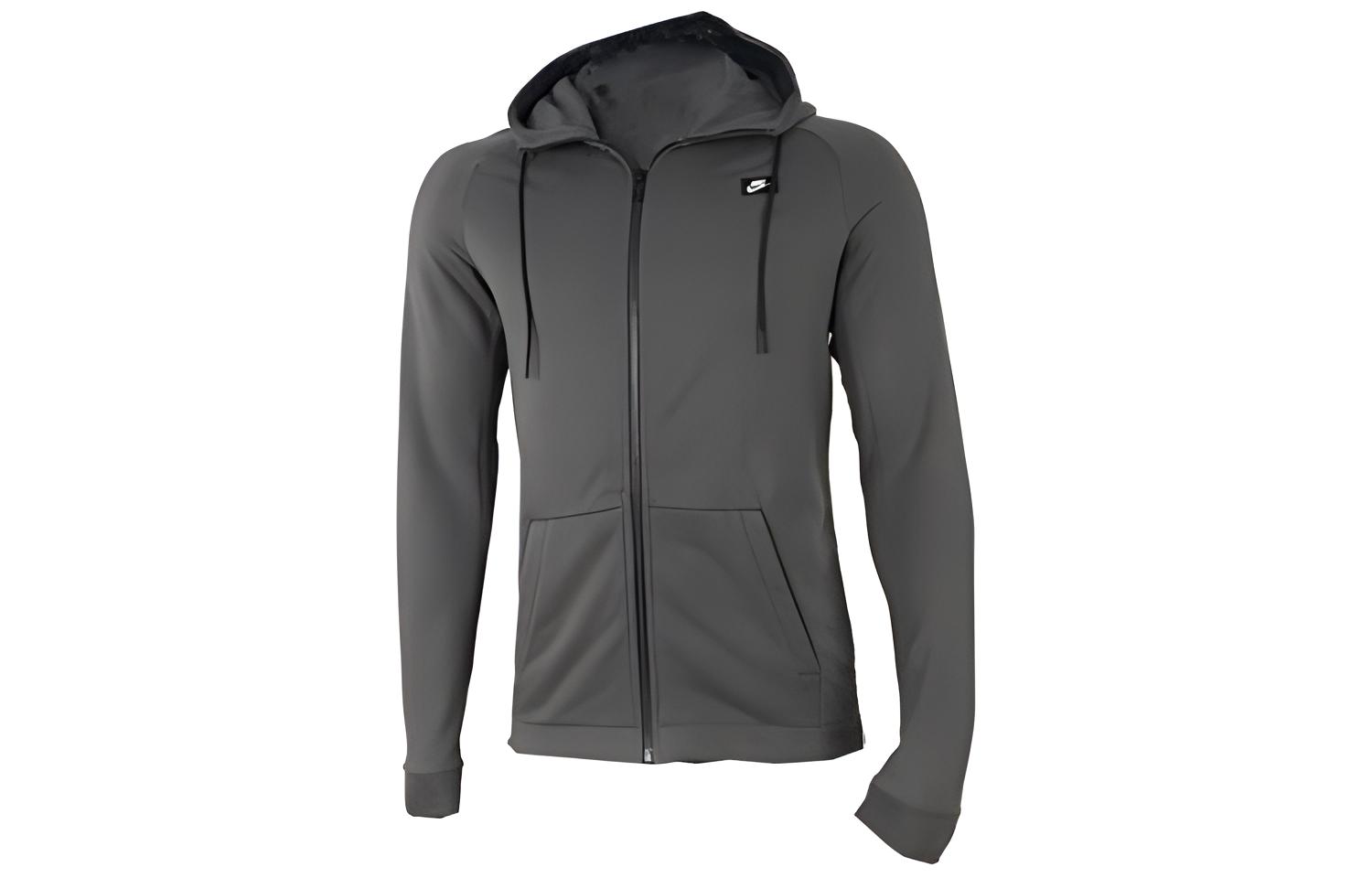 Nike Jackets Men s Dark Gray Hooded Moderate Other AR1725-038 XXL