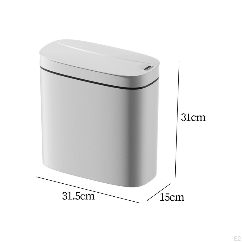 Motion-Activated Garbage Bin for Kitchen and Bathroom